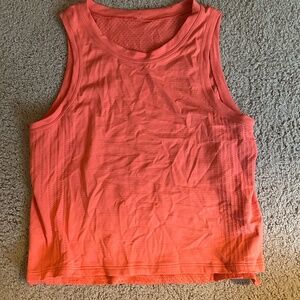 Lululemon Orange Tank